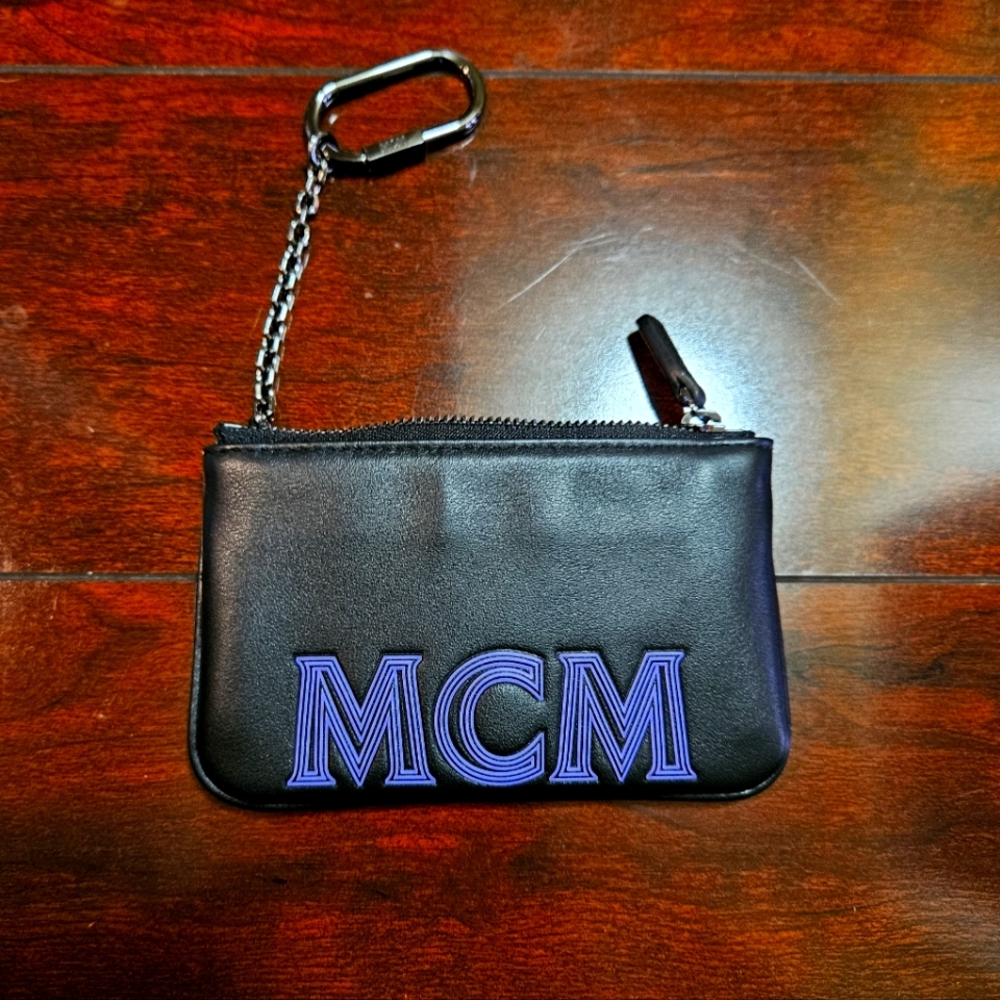 MCM Leather Card/key pouch